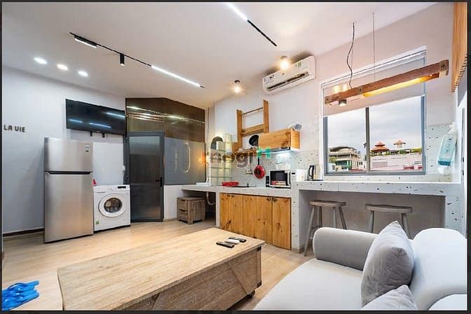 Hình ảnh Căn Hộ 1PN 65m2 Thiết Kế Cổ Điển, Khu An Ninh, Co.opmart Cống Quỳnh