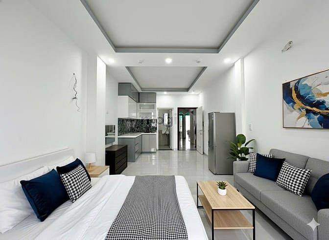 Hình ảnh Cho Thuê Căn Hộ Cao Cấp Ban Công Full Nội Thất Phan Văn Trị Bình Thạnh