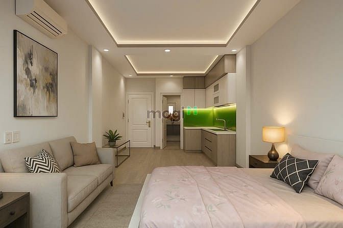 Hình ảnh Cho Thuê Căn Hộ Cao Cấp Ban Công Full Nội Thất Phan Văn Trị Bình Thạnh