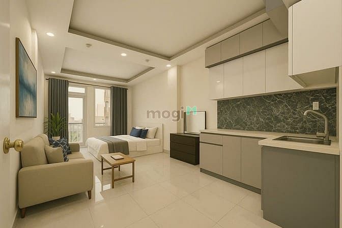 Hình ảnh Cho Thuê Căn Hộ Mini Mới Tinh Có Ban Công Ngay Emart Phan Văn Trị