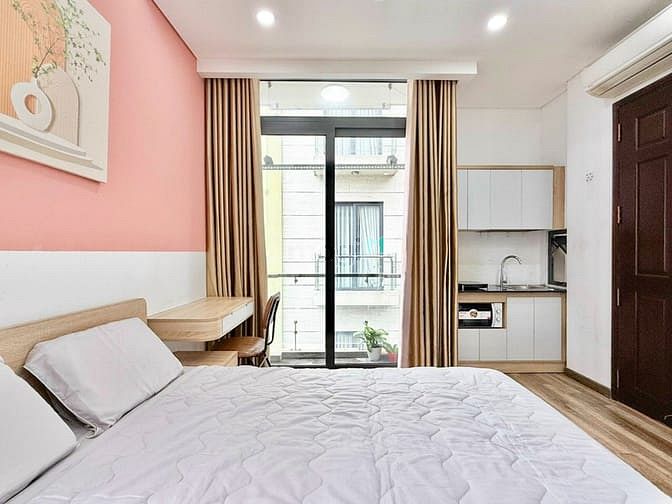 Hình ảnh 🏡 Mb6623 nạp rút nhanh chóng STUDIO BANCOL 40m2  Full nội thất gần cầu Ông Lãnh, Calmete