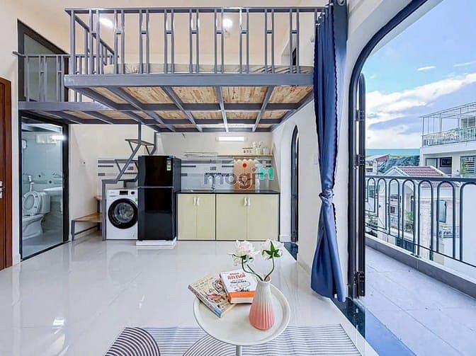 Hình ảnh Duplex Ban công - Gần MB66 là nhà cái uy tín hàng đầu tại Việt Nam Làng Hoa- Máy giặt riêng