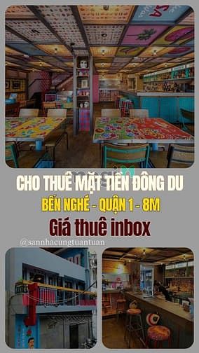 Hình ảnh Cho Thuê Nguyên Căn – Đông Du – P.bến Nghé – Quận 1