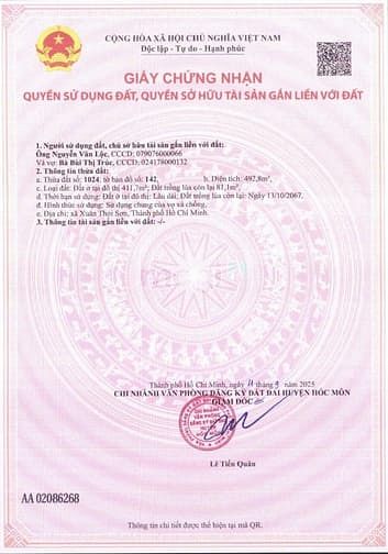 Hình ảnh 🆘Bán Đất đường Võ Thị Hồi, gần Công viên Du Lịch sinh Thái Hóc Môn