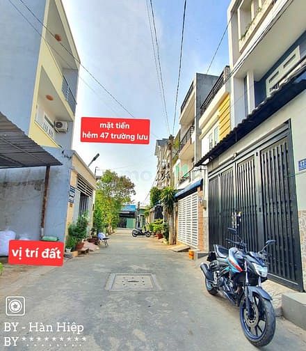 Hình ảnh Bán đất 1sẹc hẻm 47 Trường Lưu , Long Trường ,Q9  - DT 4m x 14m