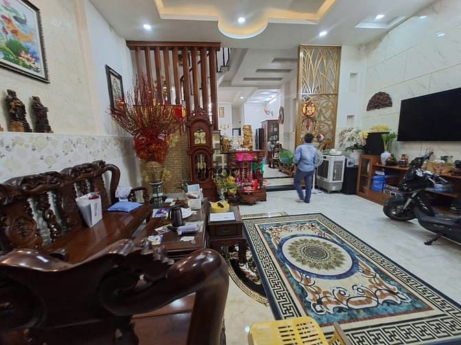 Hình ảnh 💃Nhà đẹp Hẻm Tân Hòa Đông 7,5 x 19m NỞ HẬU 10m 4 tầng GẦN CHỢ PHÚ LÂM