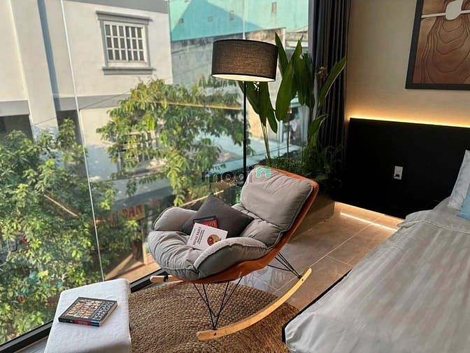 Hình ảnh Trống Sẵn Studio View Kính Siêu Chill Full Nội Thất Ngay Cầu An Lộc