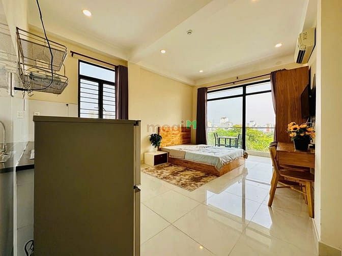 Hình ảnh 🌟CĂN HỘ TẠI Q4 Studio🌾FULL NỘI THẤT 🌾Ban công, View sông  🌟
