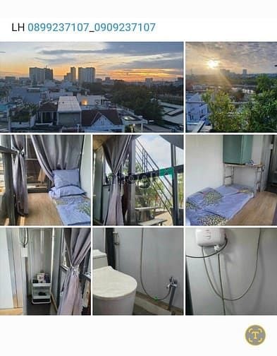 Hình ảnh Phòng full nội thất  máy lạnh view vườn