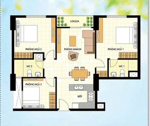 Hình ảnh ---- Trang Chủ MB66.COM Chính Thức Parcspring Quận 2 ---- Bán Căn Góc 3PN, 2WC - 89m2 .. Că