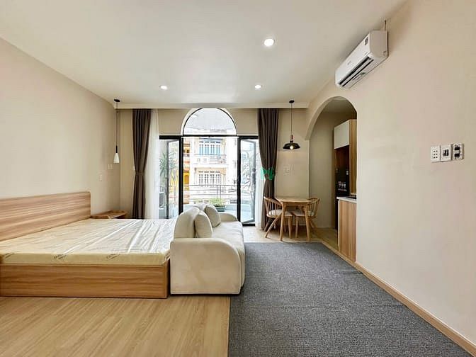 Hình ảnh Siêu Phẩm Căn Hộ 1 Phòng Ngủ - Balcony - 55m2 - Lý Thường Kiệt -7 Hiền