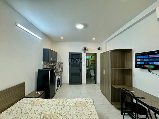 Hình ảnh CHDV Full nội thất vị trí ok.1PN Studio tiện nghi. Có cửa sổ lớn 7.2tr