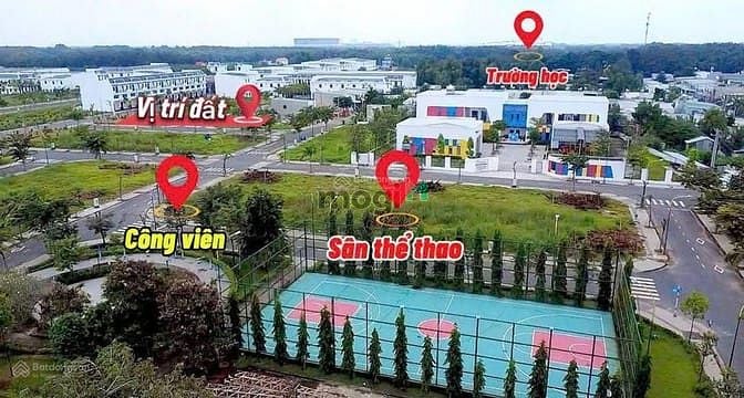 Hình ảnh Bán đất sổ riêng KĐT Hòa Lợi gần KCN VSIP 2, trả trước 435tr/nền