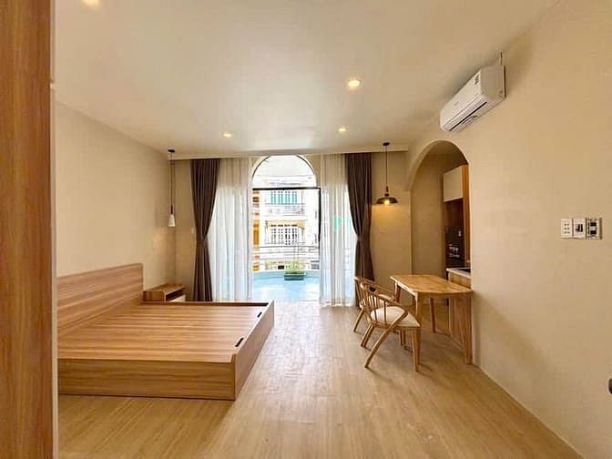Hình ảnh Studio Ban Công Ngay Lê Hồng Phong , Lý Thái Tổ , Full Nội Thất .