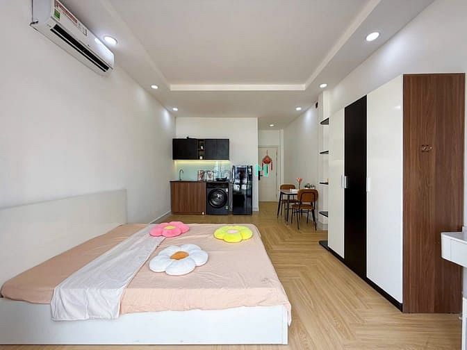 Hình ảnh STUDIO Ban Công Full Nội Thất Ở Tô Hiệu - Hoà Bình - Đầm Sen