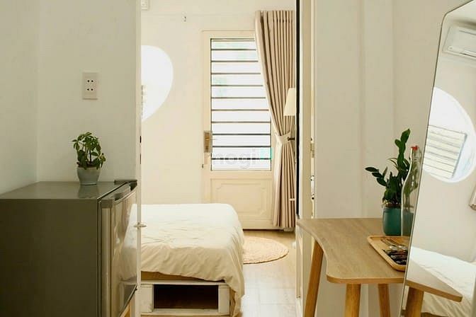 Hình ảnh CHDV full nội thất. Dạng Studio. Xinh sắn Có ban công thoáng. Giá 7tr