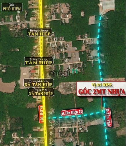 Hình ảnh Bán Gấp Lô Góc 2 Mặt Tiền Đường Tân Hiệp 22, Xã Phước Thành, Tp.Hcm
