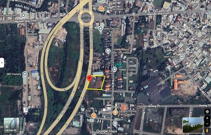 Hình ảnh Bán đất full thổ 2000m2 50x40m mặt tiền Võ Chí Công, Thủ Đức
