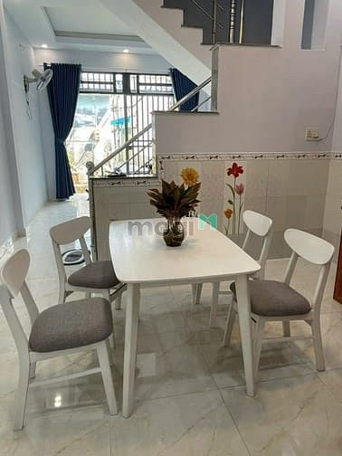 Hình ảnh Nhà 2 mặt tiền hẻm, Thị trấn Nhà Bè. 4m ngang. Sổ hồng riêng.