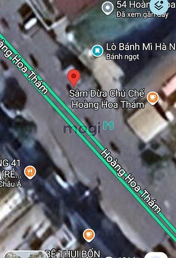 Hình ảnh Bình Thạnh, Bán đất Tróng mặt tiền Hoàng Thám, DT 310m2 chỉ 95 tỷ