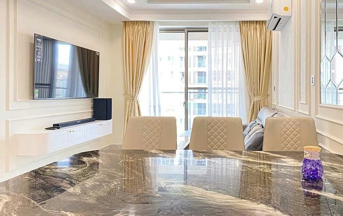 Hình ảnh Cho thuê căn hô cao cấp Midtown view đẹp Phú Mỹ Hưng, DT:135m,3pn