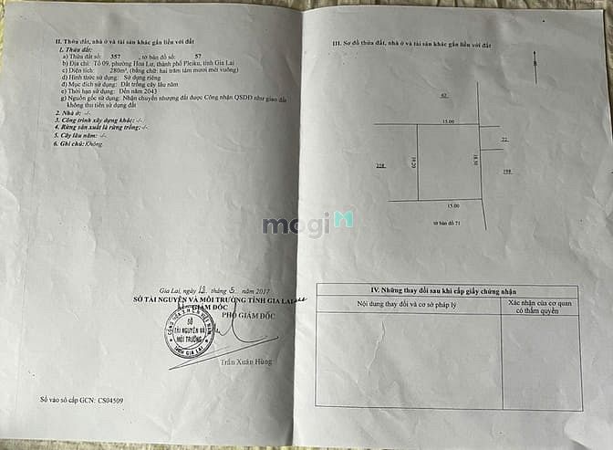 Hình ảnh ĐẤT HẺM 23 HOÀNG VĂN THÁI - Phường Pleiku - Gia Lai