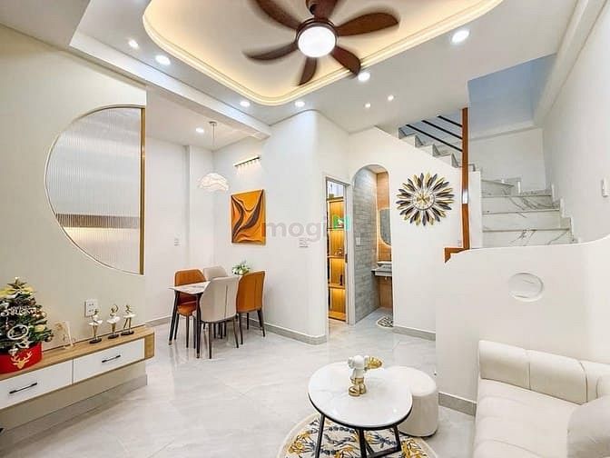Hình ảnh Bán Nhà Phan Văn Trị Bình Thạnh Hẻm Xe Hơi 3PN Full Nội Thất 27m2