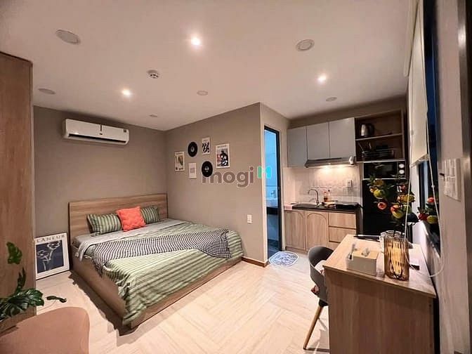 Hình ảnh Cho Thuê Phòng Studio Full Nội Thất Ngay Thạch Lam