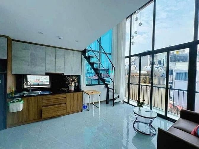 Hình ảnh Cho Thuê Duplex Full Nội Thất Bancol Ngay Trịnh Đình Thảo