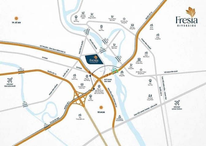 Hình ảnh Bán Trang Chủ MB66.COM / Đăng Ký Tặng 66K 2PN Fresia Riverside P. Tân Vạn, Biên Hòa giá gốc CĐT