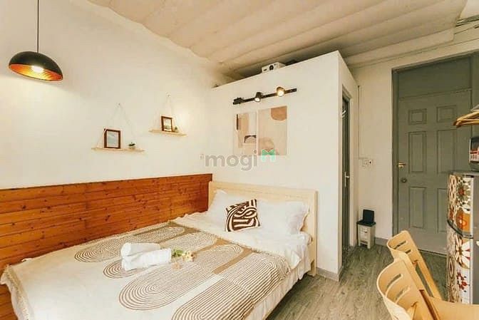 Hình ảnh Cho Thuê Phòng Studio Full Nội Thất Bancol Ngay Thống Nhất