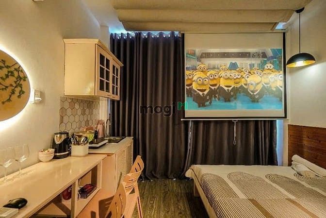 Hình ảnh Cho Thuê Phòng Studio Full Nội Thất Bancol Ngay Thống Nhất