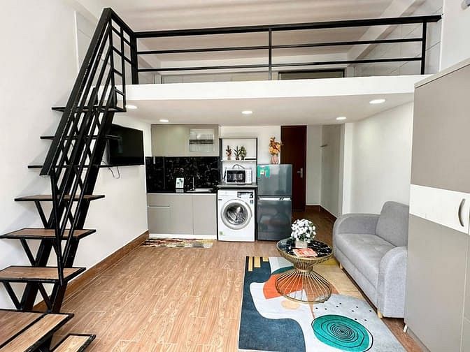 Hình ảnh Cho Thuê Phòng Duplex Full Nội Thất Bancol Ngay Trương Vĩnh Ký