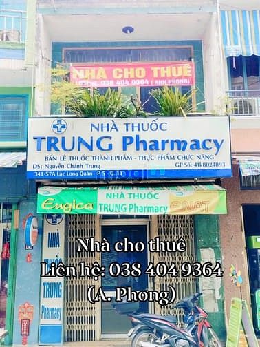 Hình ảnh Nhà cho thuê: 341/7A Lạc Long Quân Q11, (3.5x12m), 18Tr