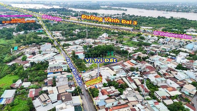 Hình ảnh Full thổ 268m2, ngang 8m,nở hậu, MẶT TIỀN Nguyễn Xiển,Long Bình,Thủ Đứ