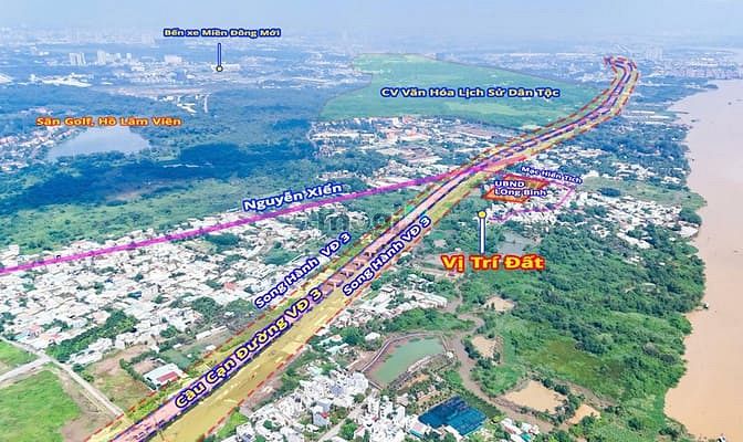 Hình ảnh 25tr/m2 full thổ 400m, SIÊU RẺ, Không quy hoạch, mồ mã, Long Bình,Thủ
