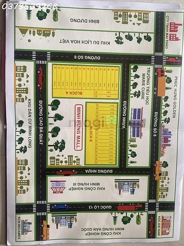 Hình ảnh Bán đất đẹp sát bên KCN Minh Hưng, giá siêu hời 575 triệu, 215m2