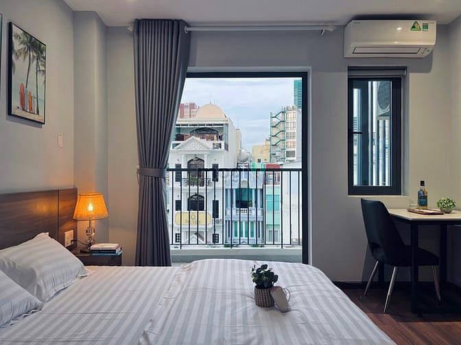 Hình ảnh Mb6623 nạp rút nhanh chóng chung cư mini studio ban công lớn thoáng mát view mặt tiền