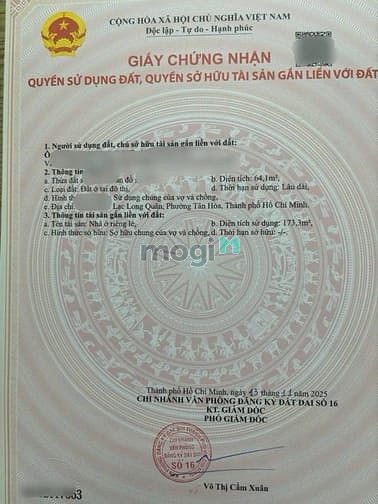 Hình ảnh Cần Bán nhà Tân Bình 6x13, 1 trệt 2 lầu, 4PN 5wc, 8,4 tỷ