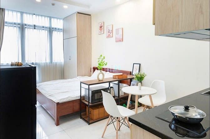 Hình ảnh Mb6623 nạp rút nhanh chóng Studio cửa sổ lớn thoáng mát nội thất cao cấp gần chợ Tân Định
