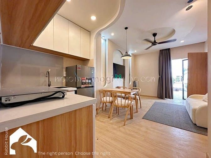 Hình ảnh 🎉 Căn Hộ 1 Phòng Ngủ Cao Cấp - Gần Sân Bay, ĐH Văn Lang - Ban Công
