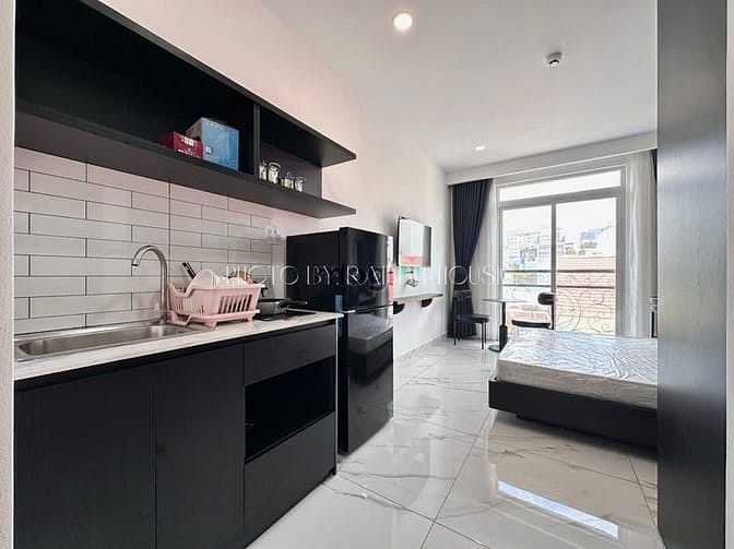 Hình ảnh Mb6623 nạp rút nhanh chóng Studio hiện đại full nội thất cửa sổ lớn view đẹp khu Tân Định