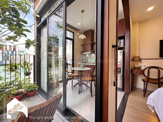 Hình ảnh Mb6623 nạp rút nhanh chóng Studio style Nhật full nội thất gỗ ban công lớn khu Đa Kao
