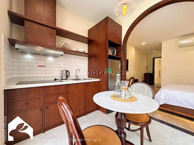 Hình ảnh Mb6623 nạp rút nhanh chóng Studio style Nhật full nội thất gỗ ban công lớn khu Đa Kao