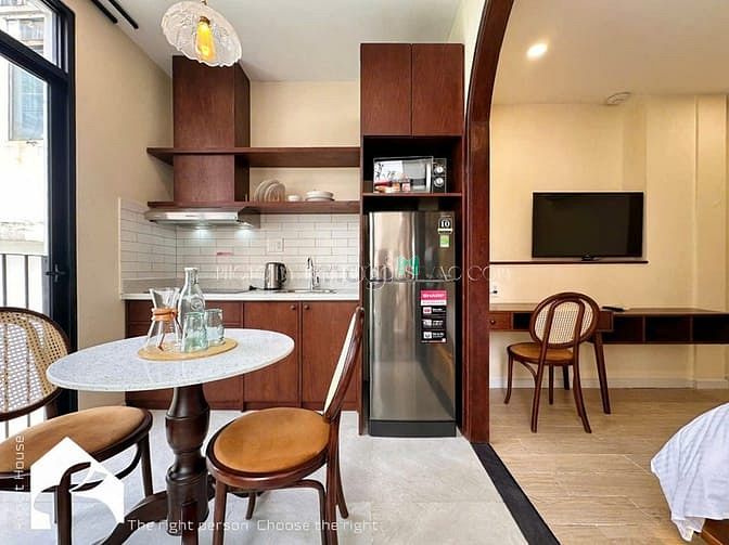 Hình ảnh Mb6623 nạp rút nhanh chóng Studio style Nhật full nội thất gỗ ban công lớn khu Đa Kao