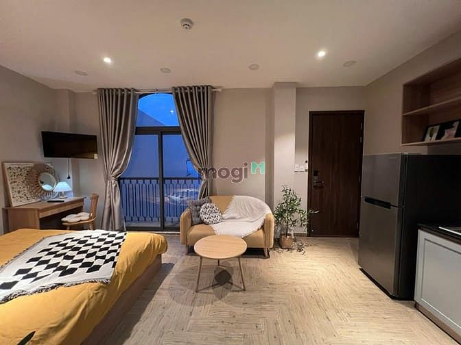 Hình ảnh Studio hàng hiếm_decor đẹp_cửa sổ thoáng_trung tâm Bình Thạnh
