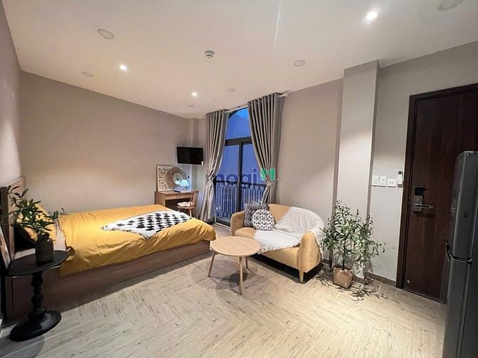 Hình ảnh Studio hàng hiếm_decor đẹp_cửa sổ thoáng_trung tâm Bình Thạnh