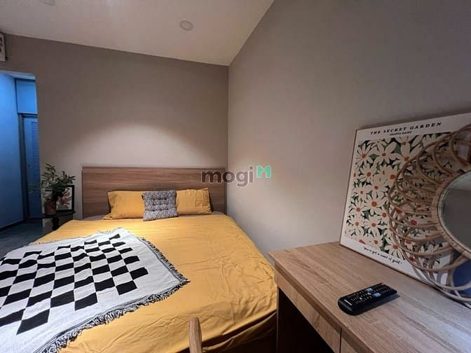 Hình ảnh Studio hàng hiếm_decor đẹp_cửa sổ thoáng_trung tâm Bình Thạnh