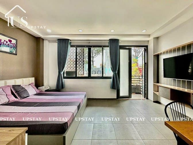 Hình ảnh 🌼 1 phòng ngủ ban công thoáng mát full nội thất ngay Viettel Tower