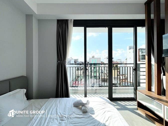 Hình ảnh 🌸 Cho thuê Trang Chủ MB66.COM / Đăng Ký Tặng 66K 1PN ban công full nội thất ngay CV Lê Thị Riêng Q10